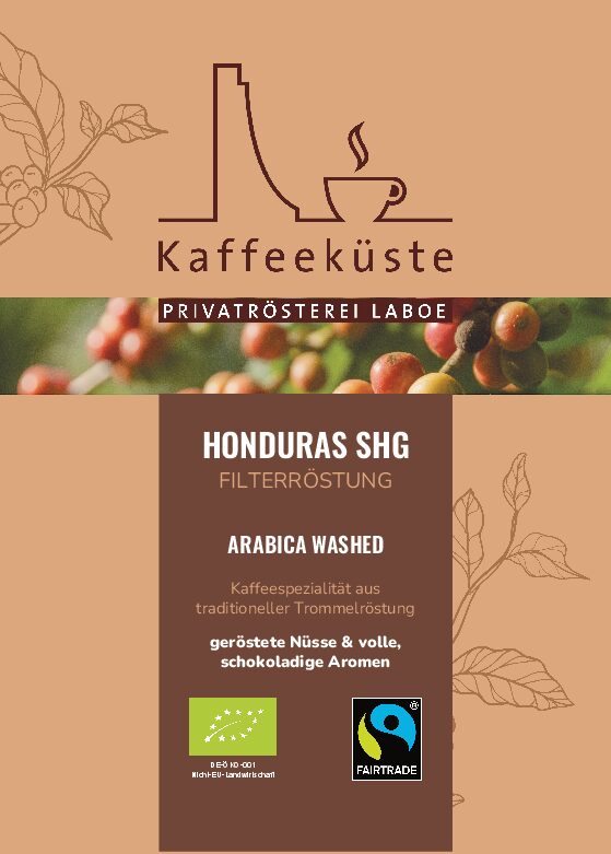Honduras (Filter) <span>Fairtrade Bio-Röstkaffee</span>