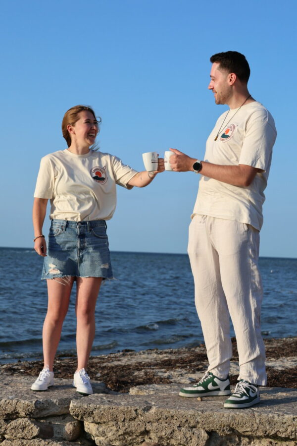 Oversize Bio Shirt – Kaffeeküsten Edition