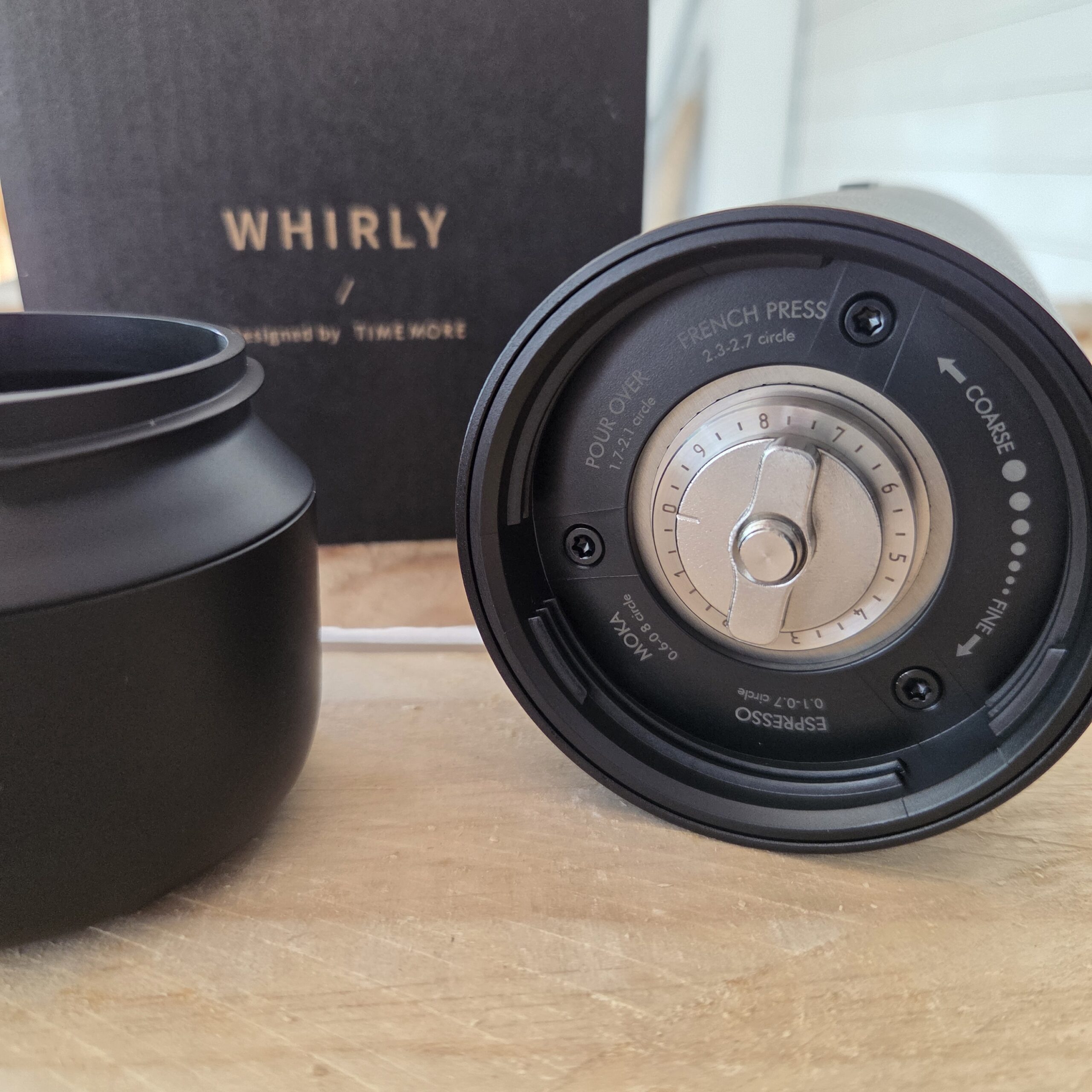 TIMEMORE Electric grinder Whirly Black – Bild 3
